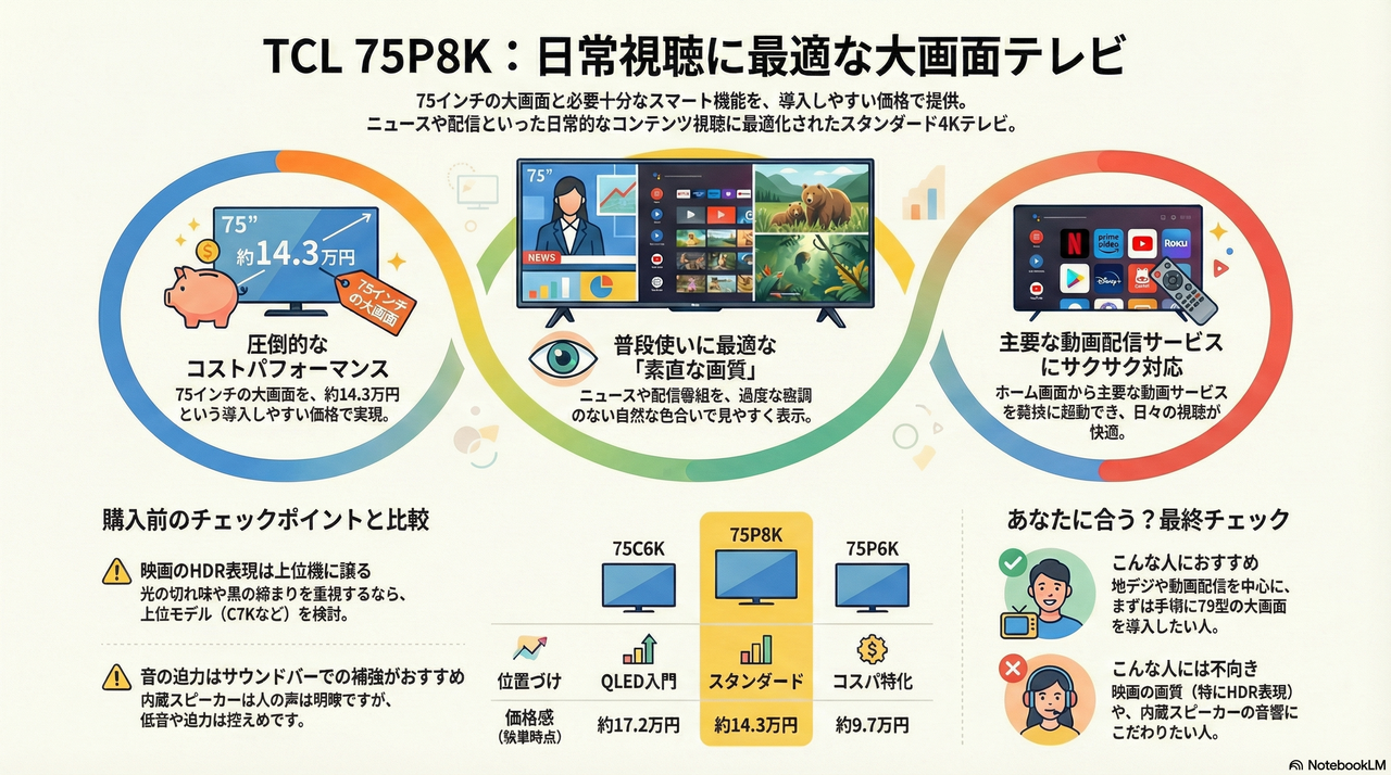 TCL 75P8K図解
