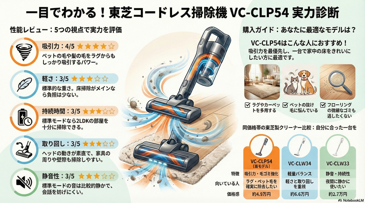 TOSHIBA VC-CLP54図解