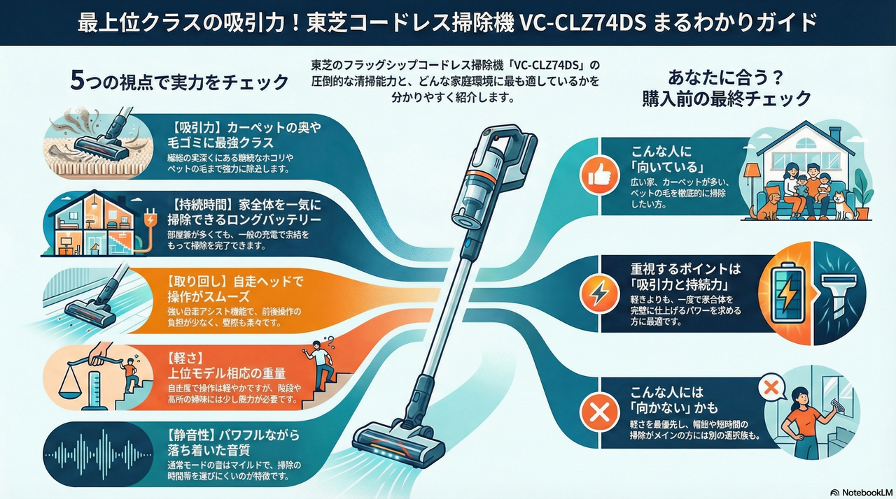 TOSHIBA VC-CLZ74DS図解